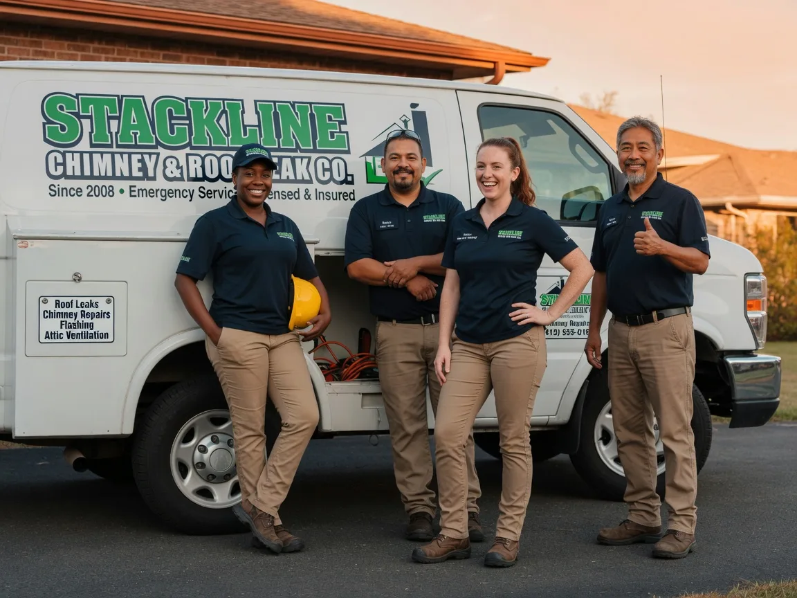 Chimney flashing repair company in Turkey, TX